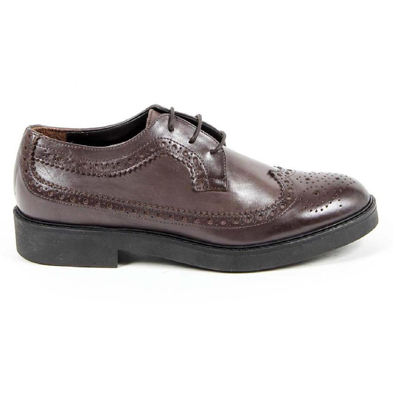 V 1969 Italia Womens Brogue Shoe B1670 VITELLO CEDAR