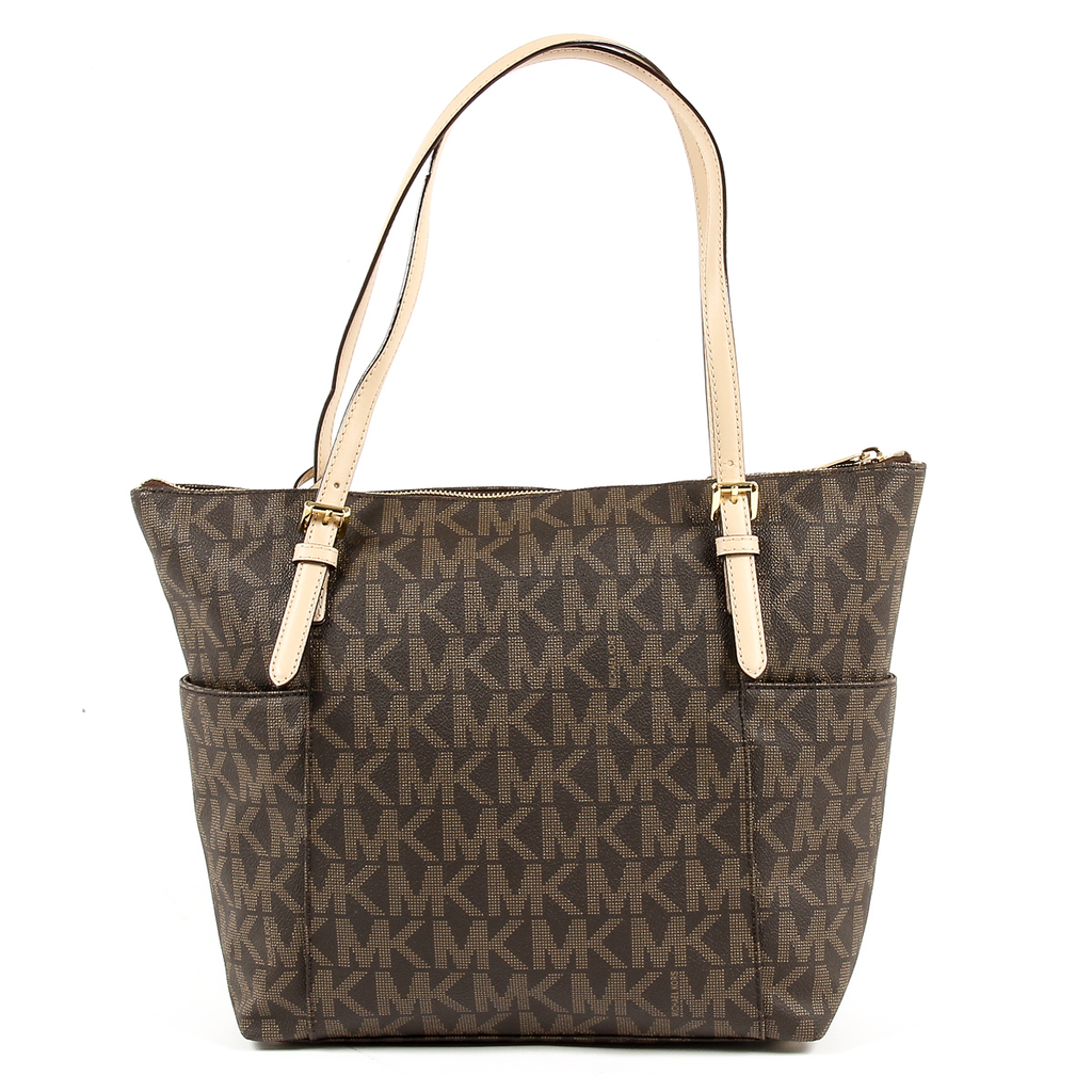 Borsa a mano da donna Michael Kors JET SET ARTICOLO 35T2GTTT8B MARRONE