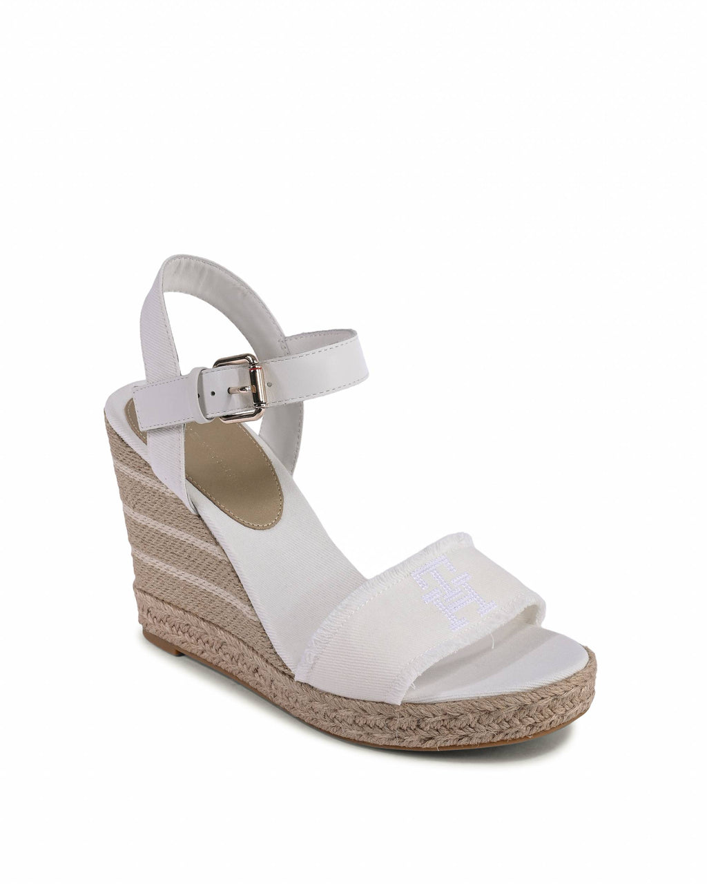 Sandalo da donna Tommy Hilfiger bianco FW0FW07191YBL