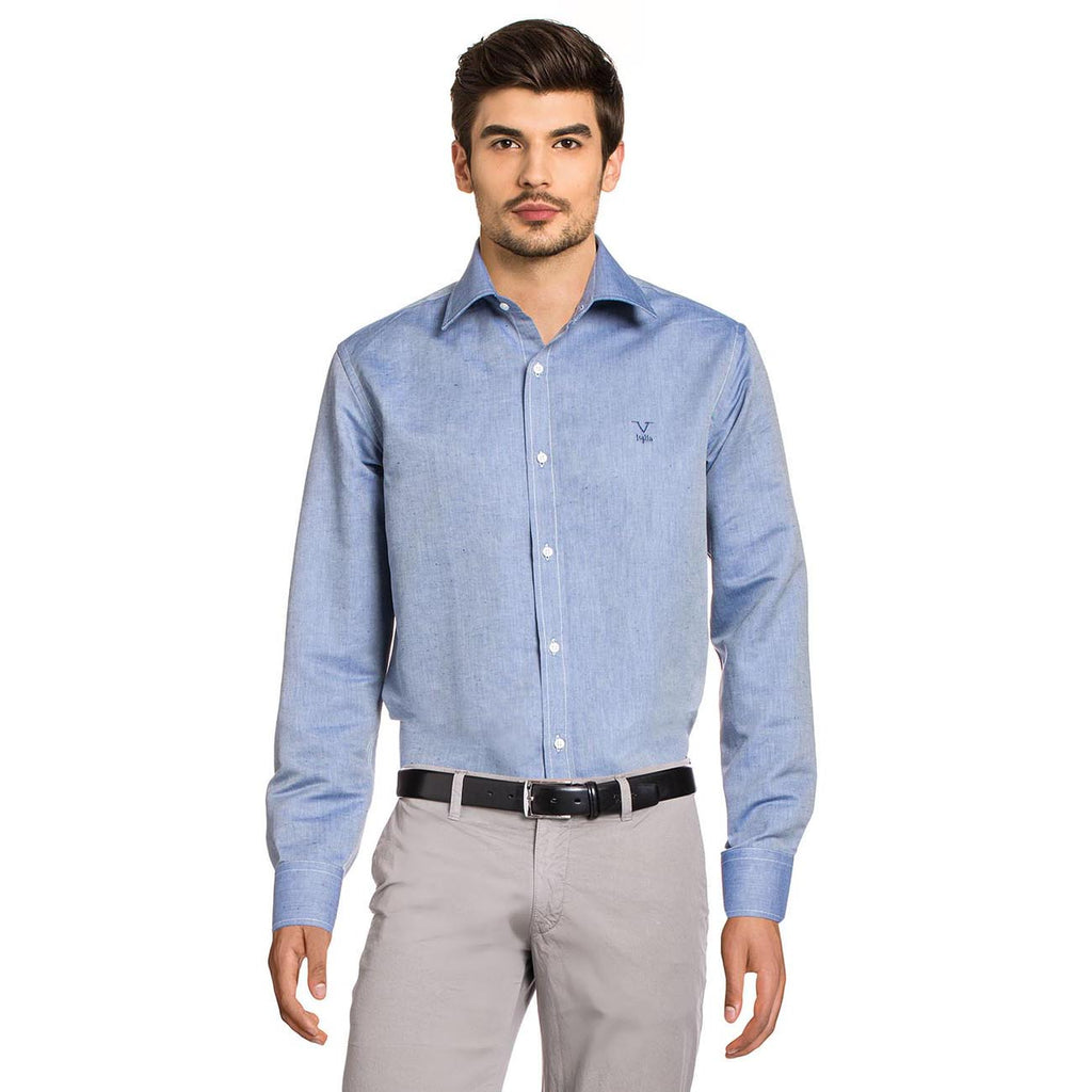 V 1969 Italia Camicia Uomo Modern Classic Fit 377 ART. 01