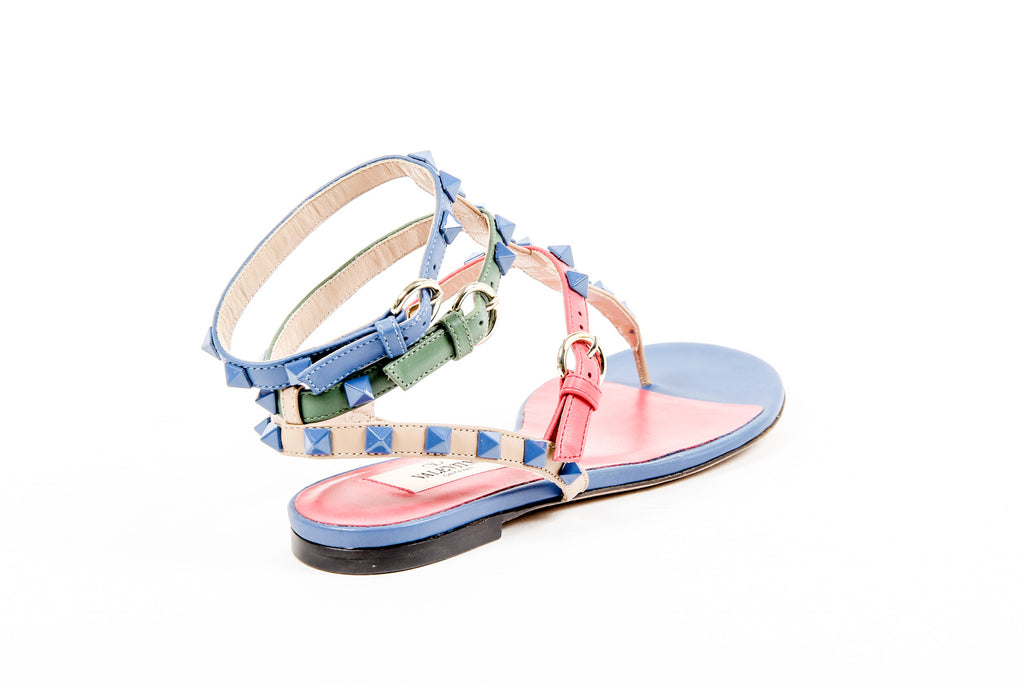Sandalo piatto con cinturino alla caviglia da donna Valentino KW2S0812 VHE S64