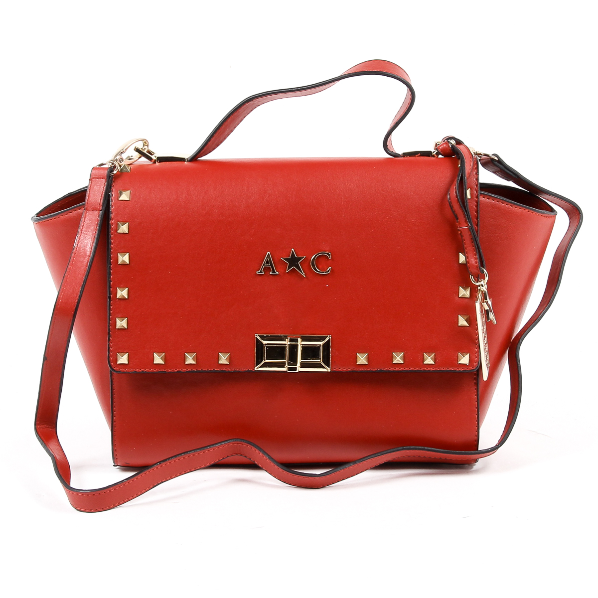 Borsa a mano da donna Andrew Charles rossa JAIME