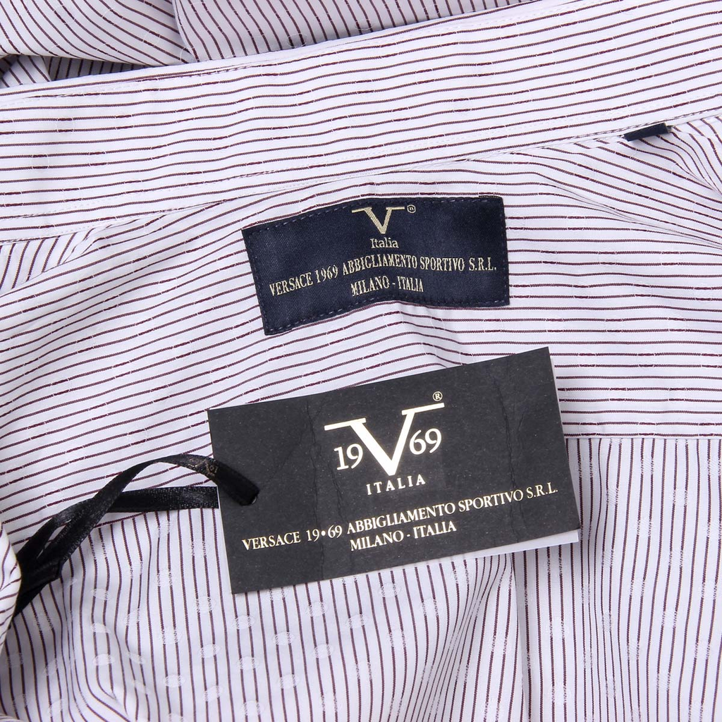 V 1969 Italia Camicia da uomo con collo classico 377 VAR. 514
