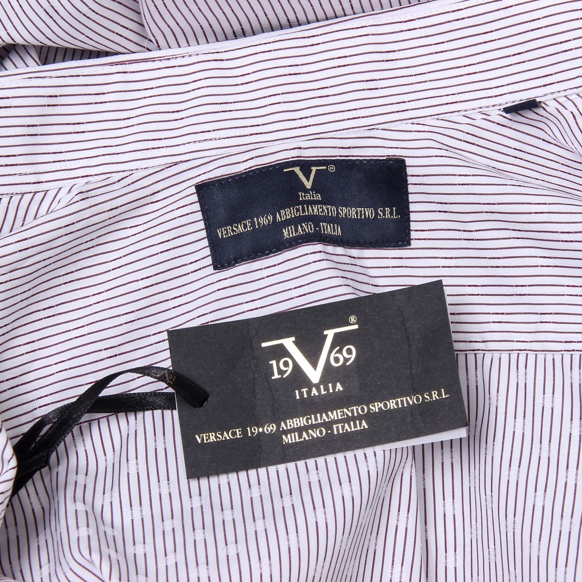 V 1969 Italia Camicia da uomo con collo classico 377 VAR. 514