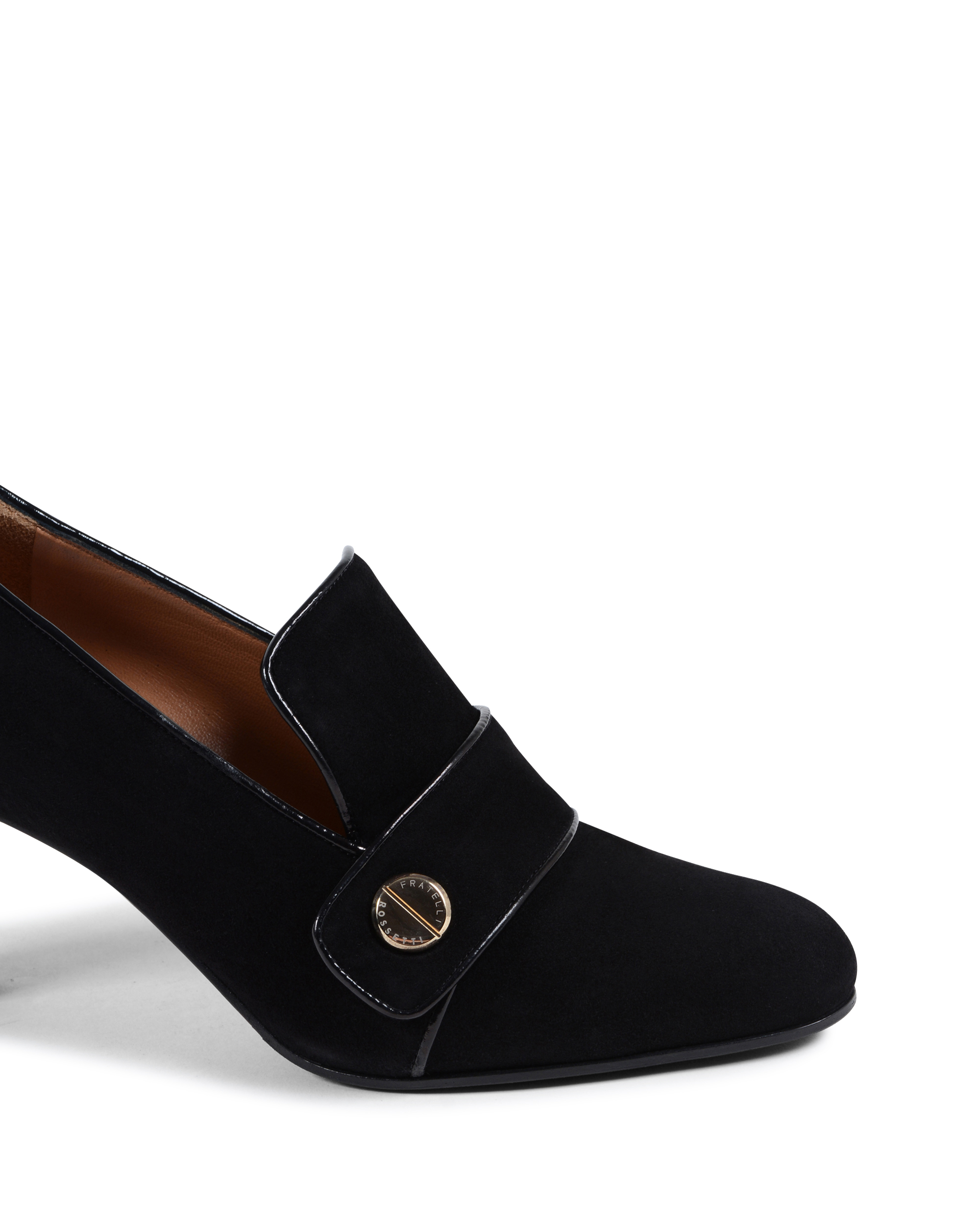 Décolleté Donna Fratelli Rossetti Nero 66026 SUEDE NERO