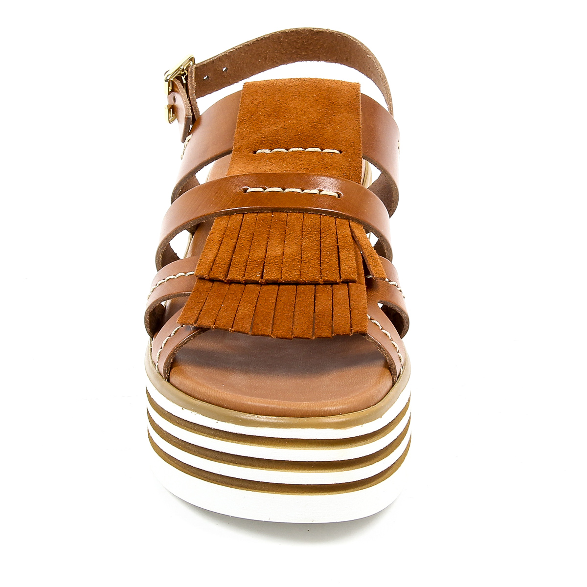 Sandalo flatform da donna V 1969 Italia