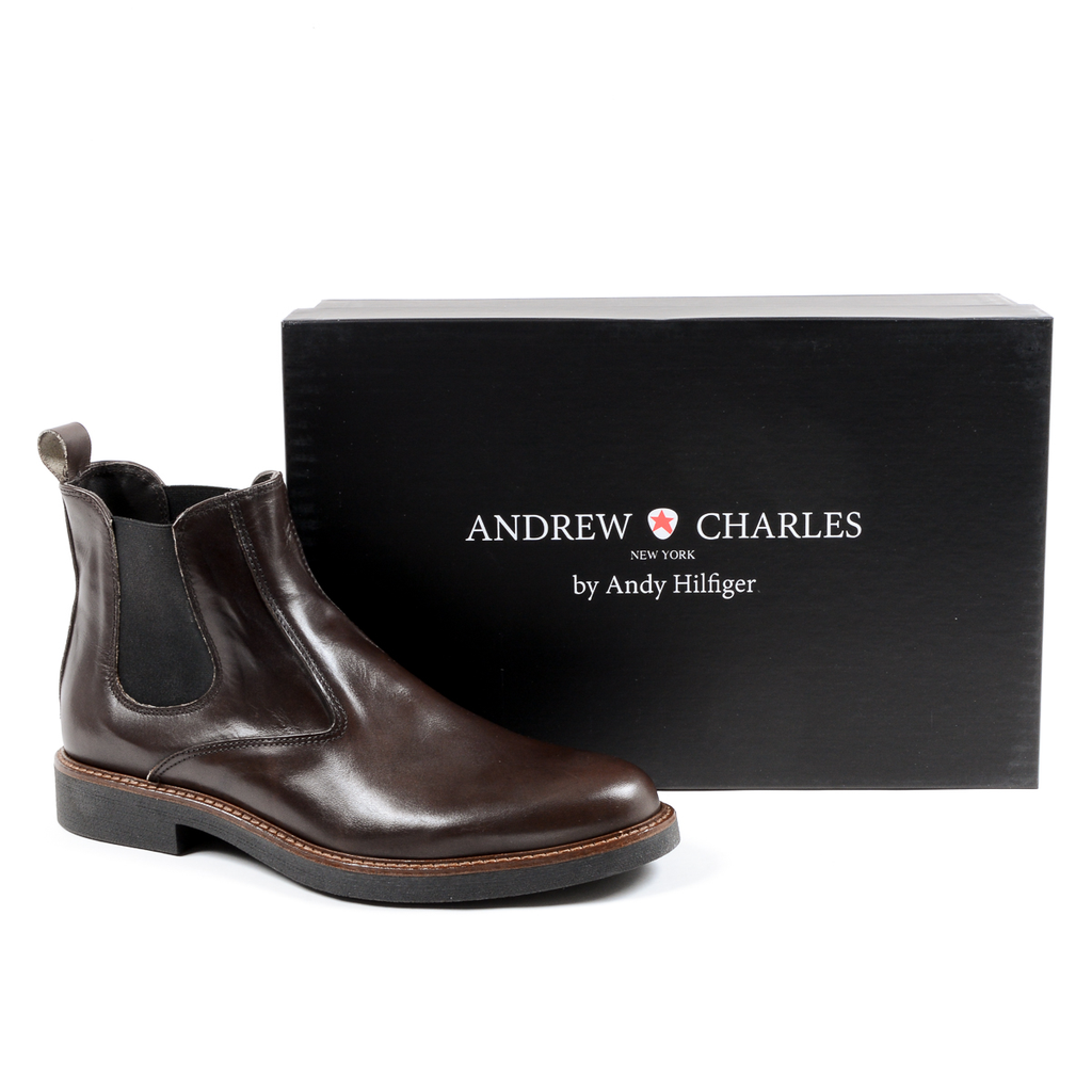 Stivaletti da uomo Andrew Charles marroni CHUCK