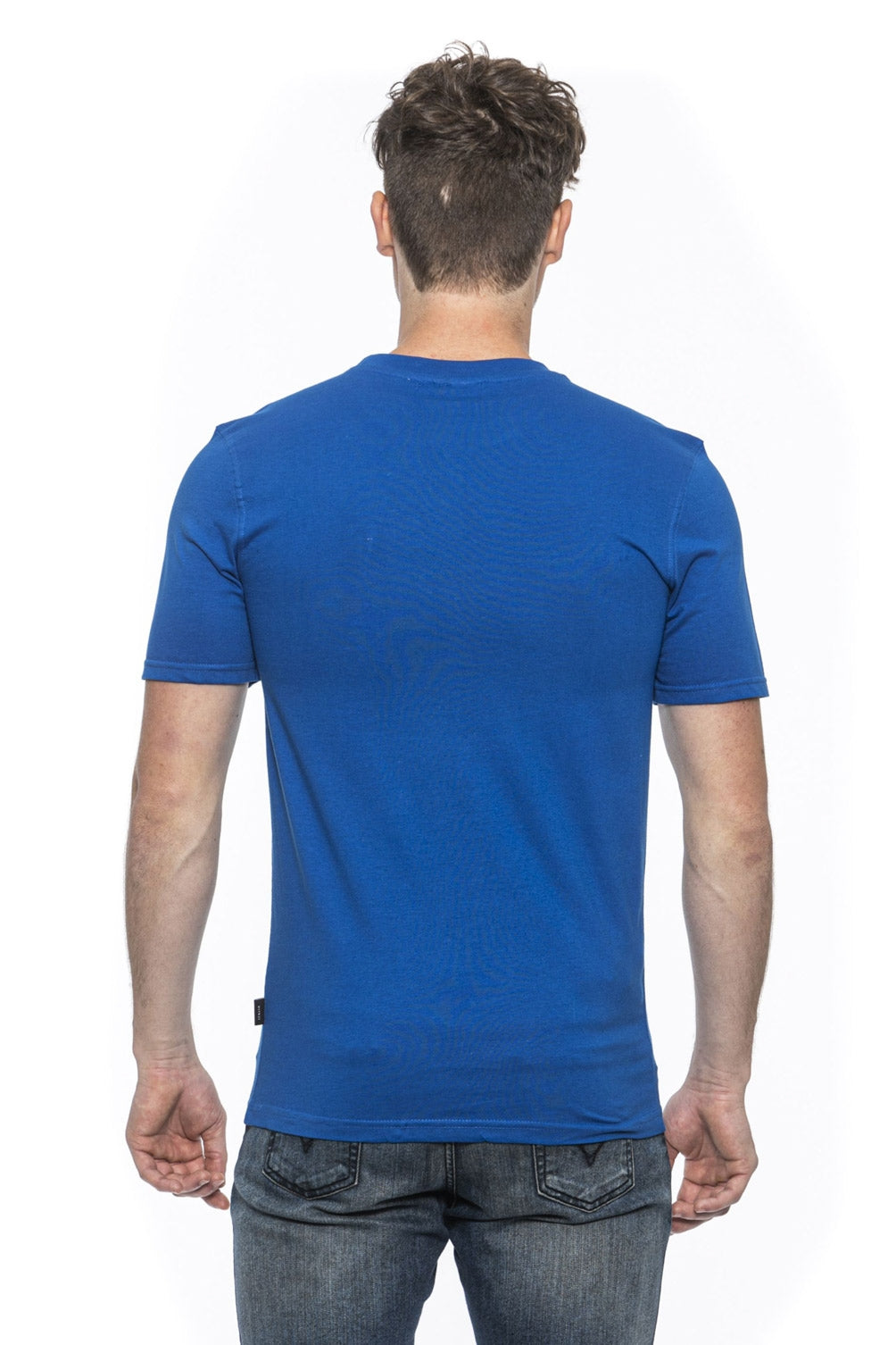 19V69 Italia T-Shirt Uomo Blu TROY ROYAL BLUE