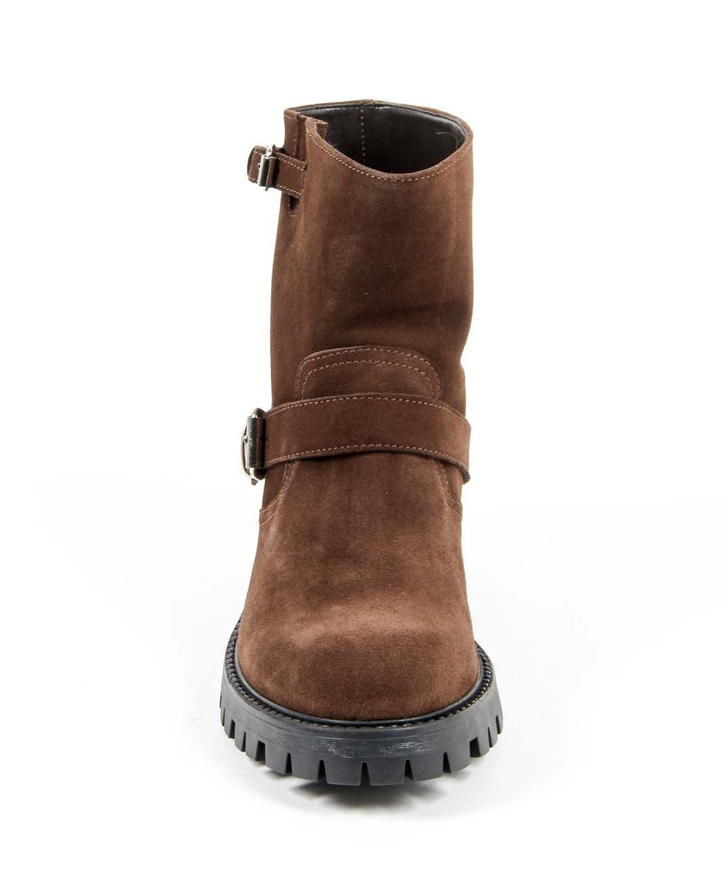 V 1969 Italia Womens Short Boot B1441 VELOUR MARRONE