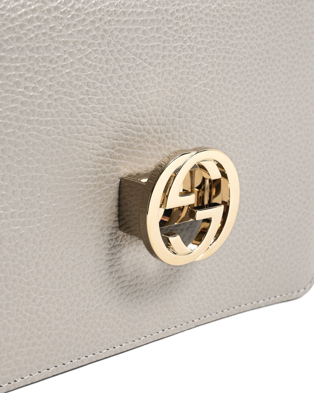 Borsa Gucci Interlocking in pelle con catena 510304 CAO0G 1226
