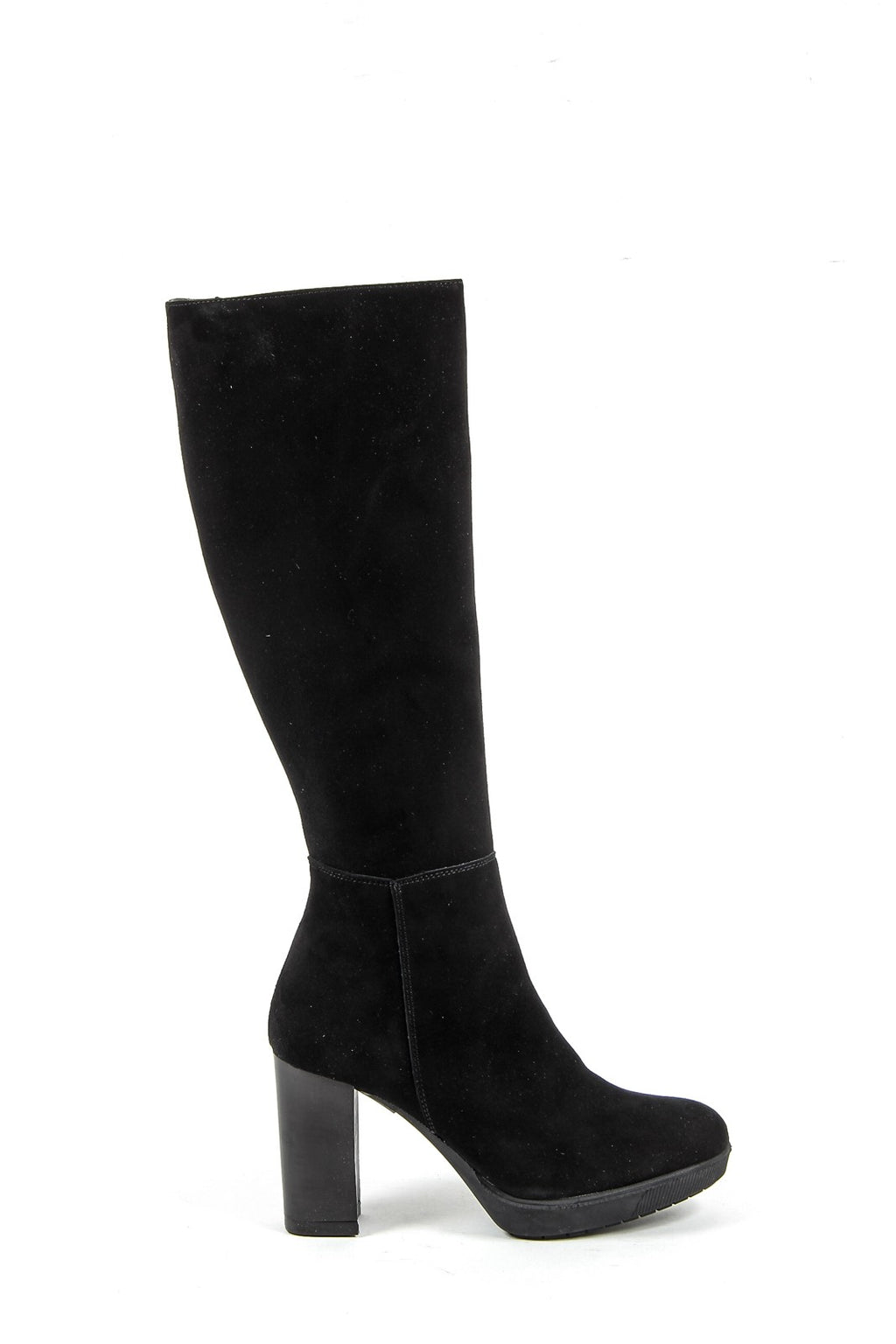 Stivale Alto Da Donna V 1969 Italia C19 CAMOSCIO NERO