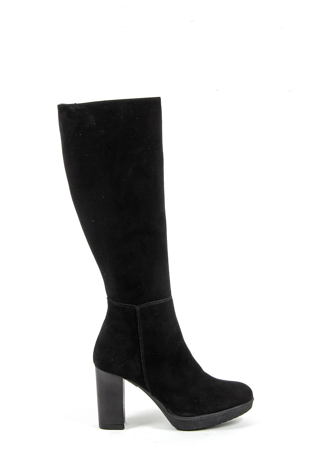 Stivale Alto Da Donna V 1969 Italia C19 CAMOSCIO NERO