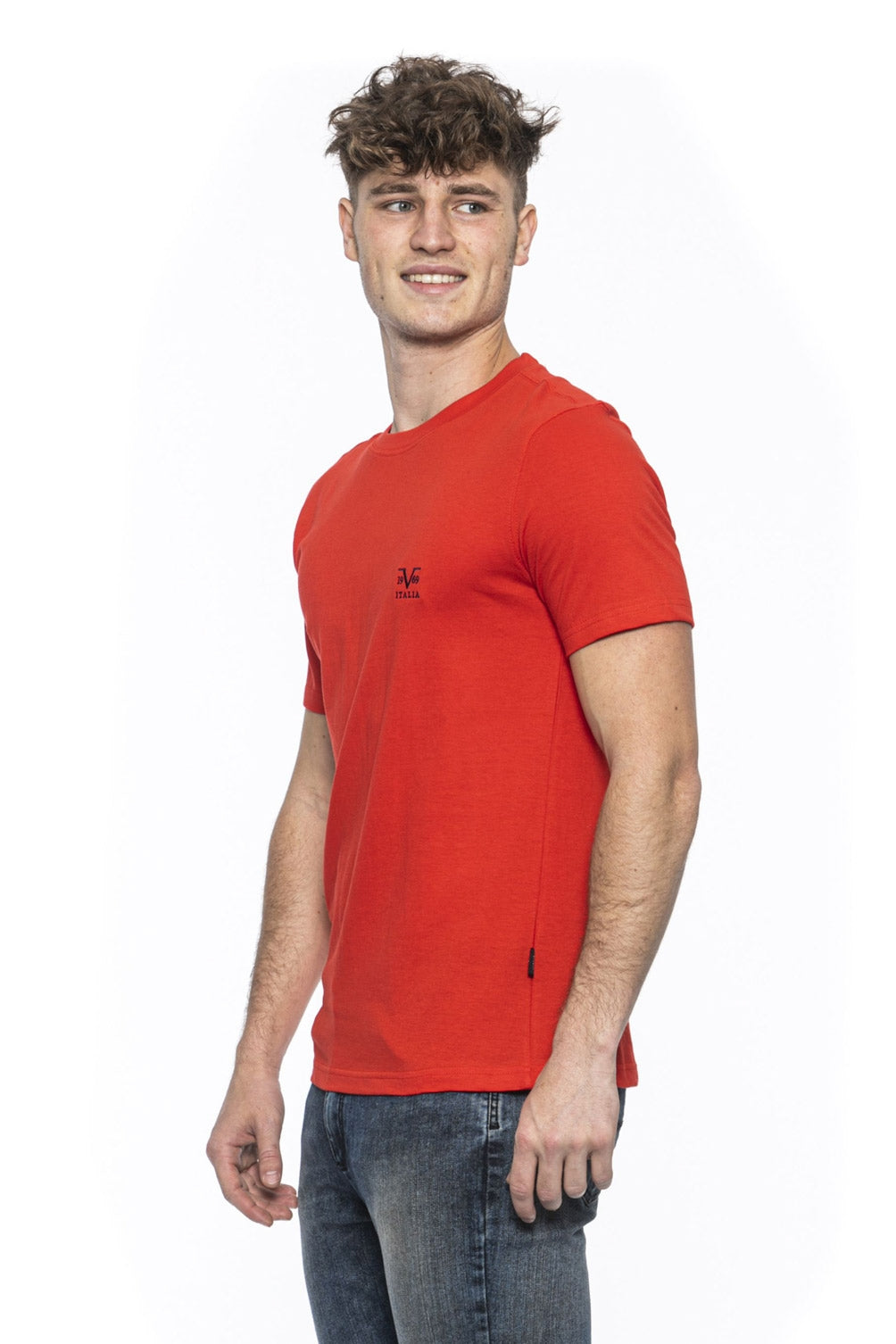 19V69 Italia T-shirt da uomo rossa ERIC RED