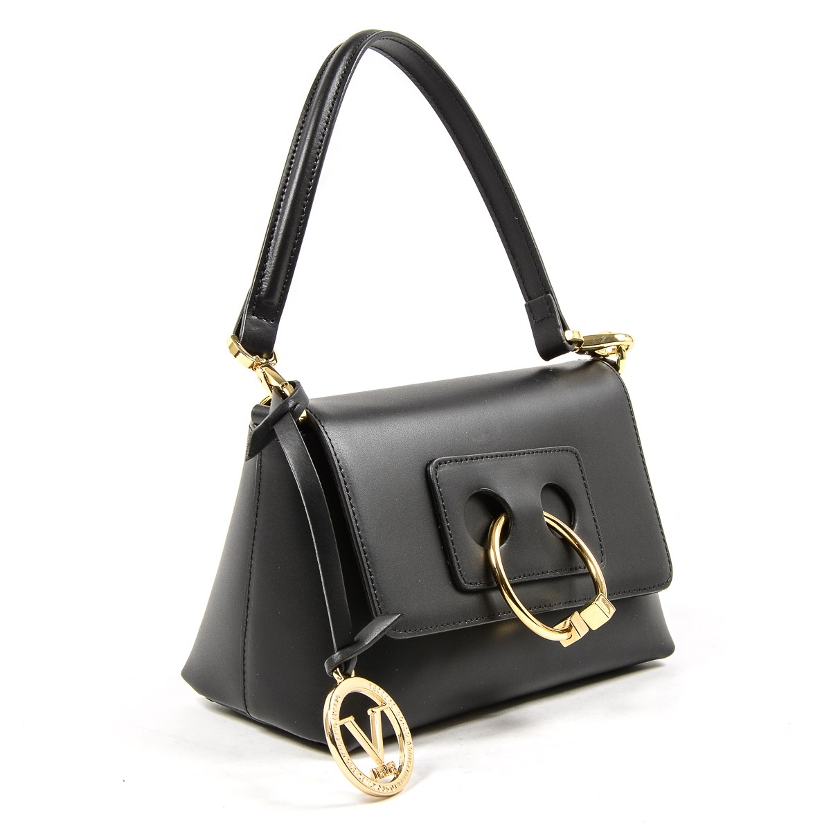 V 1969 Italia Borsa da donna nera VERONA
