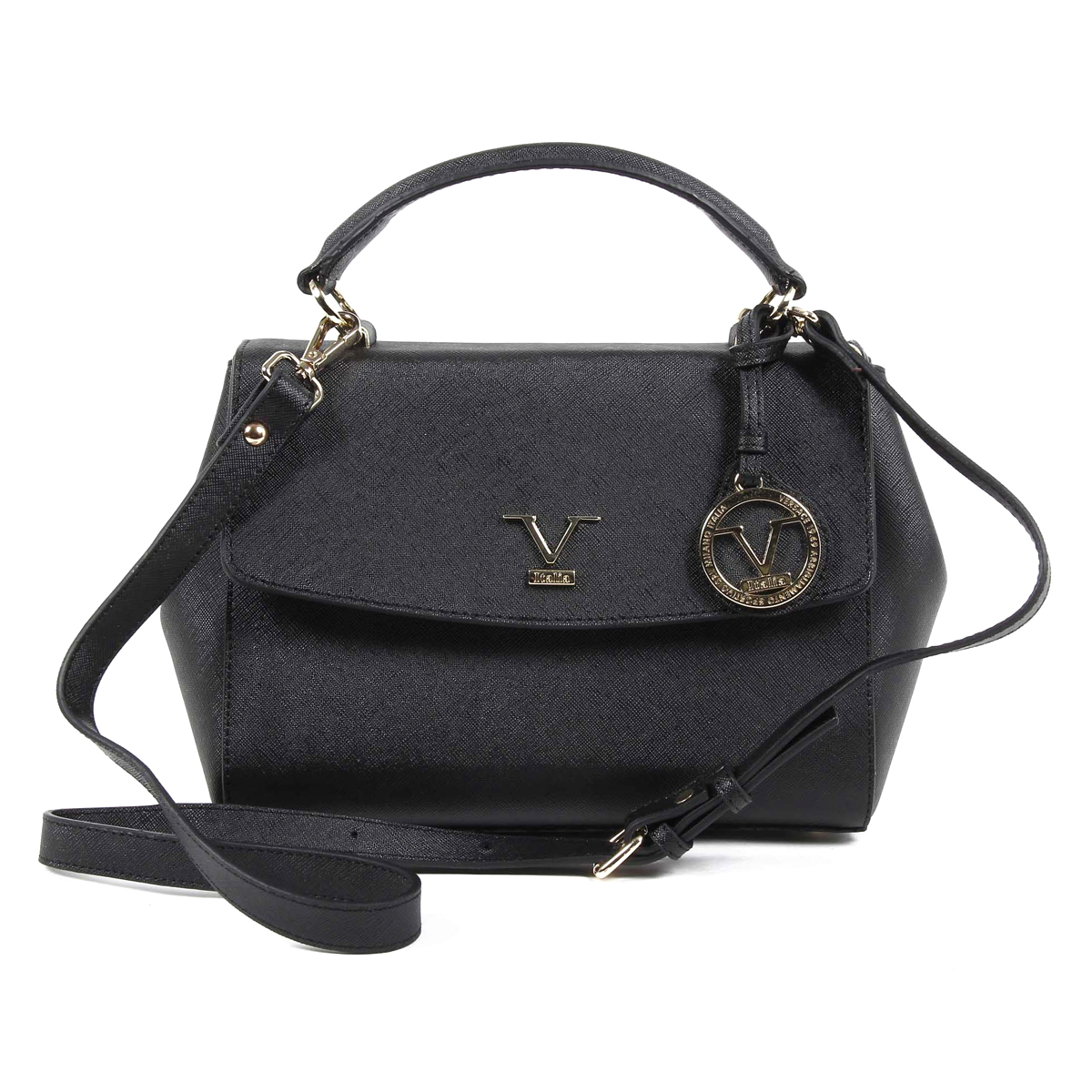 V 1969 Italia Borsa da donna VE09 NERO