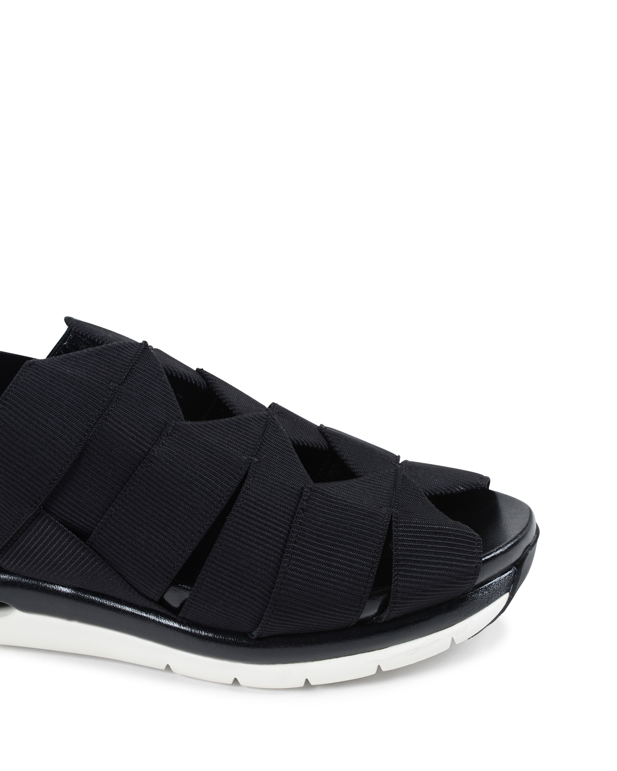 Sandalo da donna Salvatore Ferragamo nero EDELINE