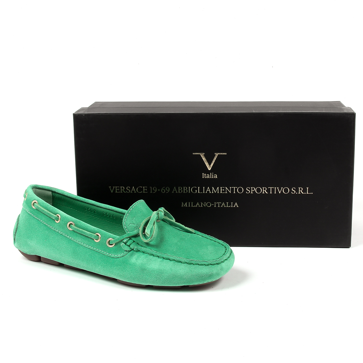 V 1969 Italia Mocassino da donna verde PISA