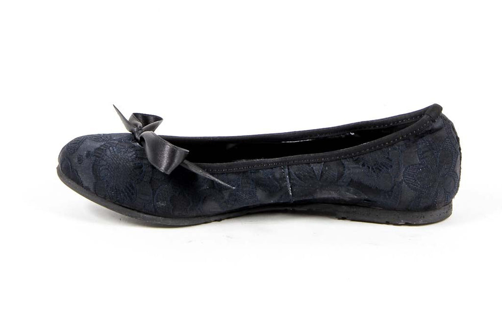 V 1969 Italia Ballerina da donna E08 TESSUTO BLU