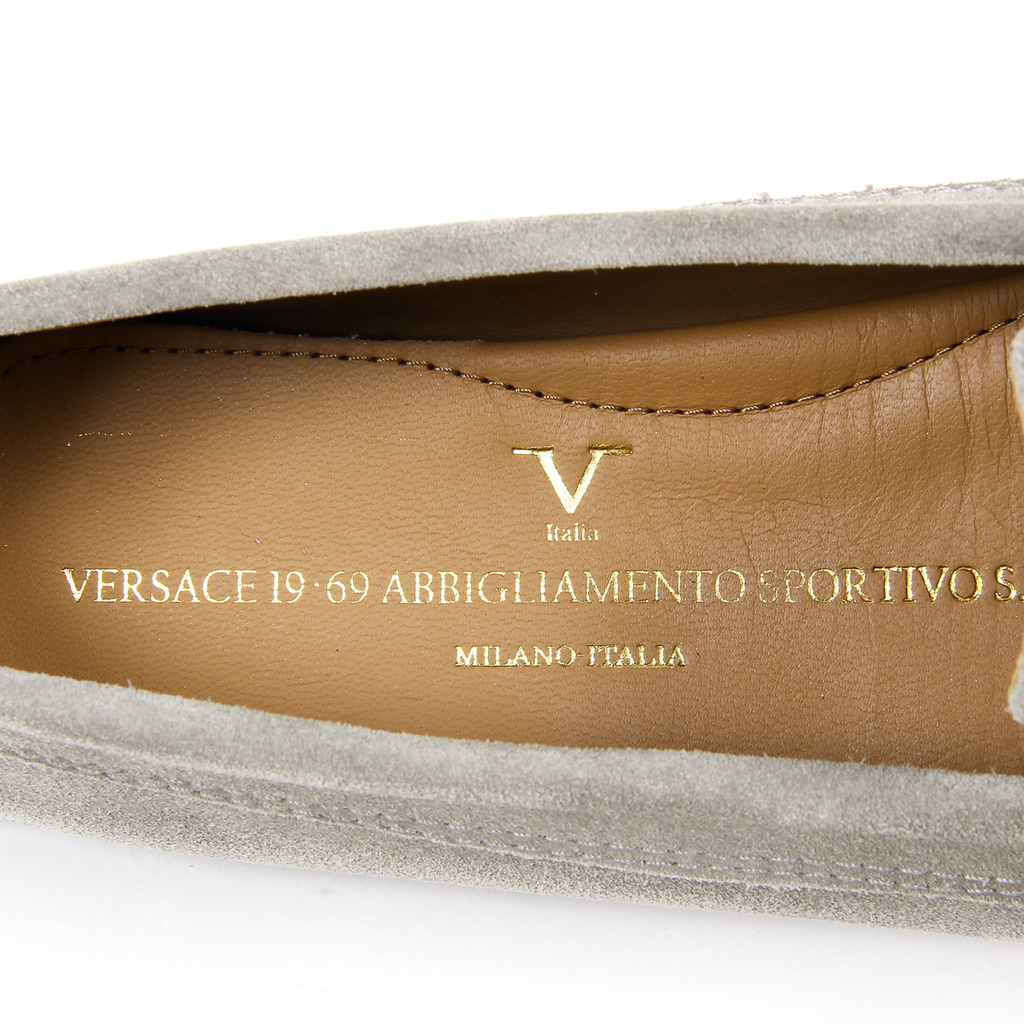 V 1969 Italia Mocassino da donna grigio AMALFI