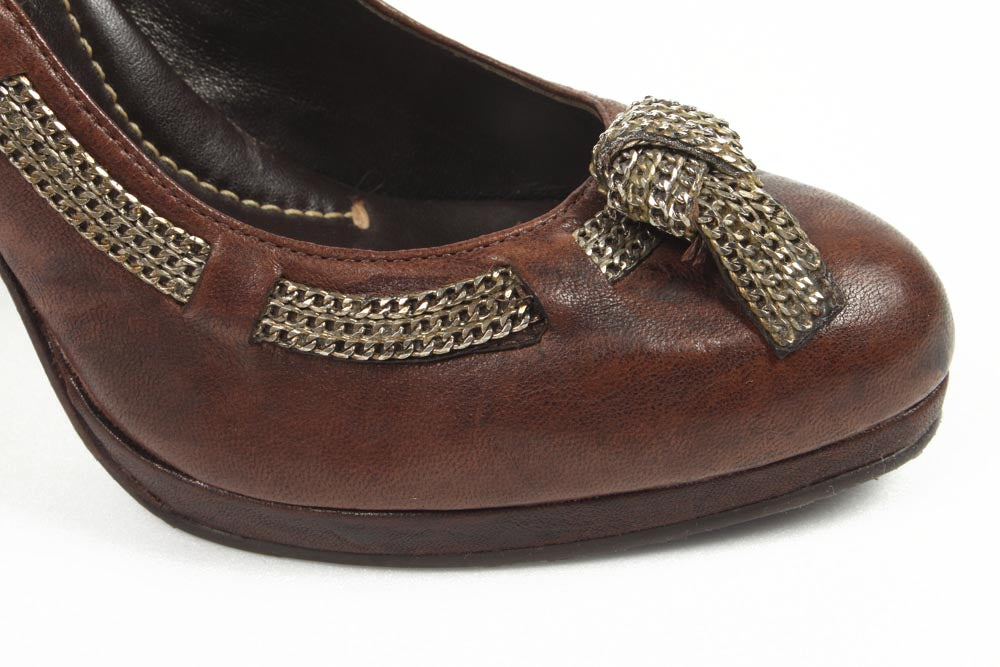 Décolleté da donna Max Azria MA-HELE MARRONE