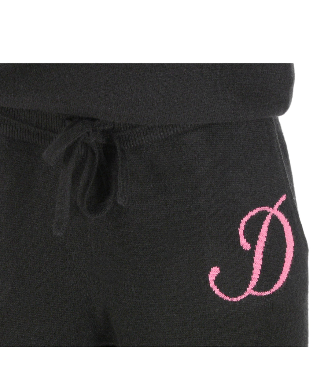 Pantaloni da tuta in cashmere - Nero