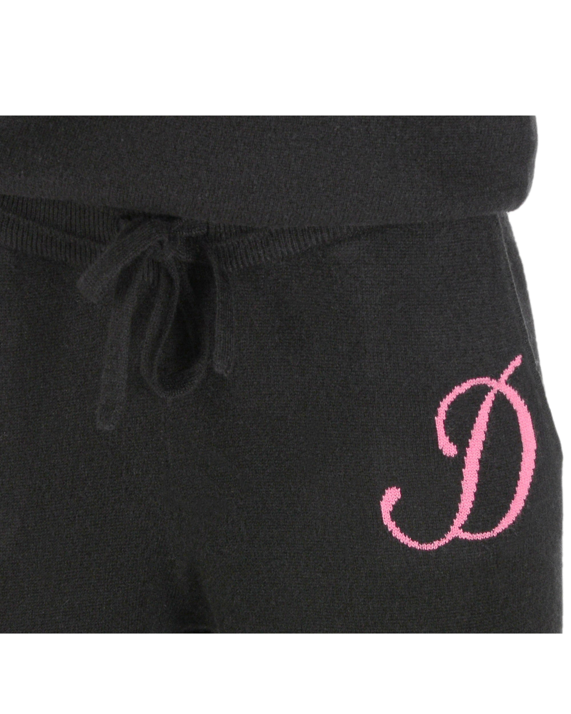 Pantaloni da tuta in cashmere - Nero