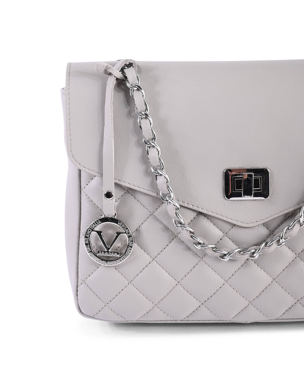 V Italia Borsa da donna V024M-S SAUVAGE GRIGIO