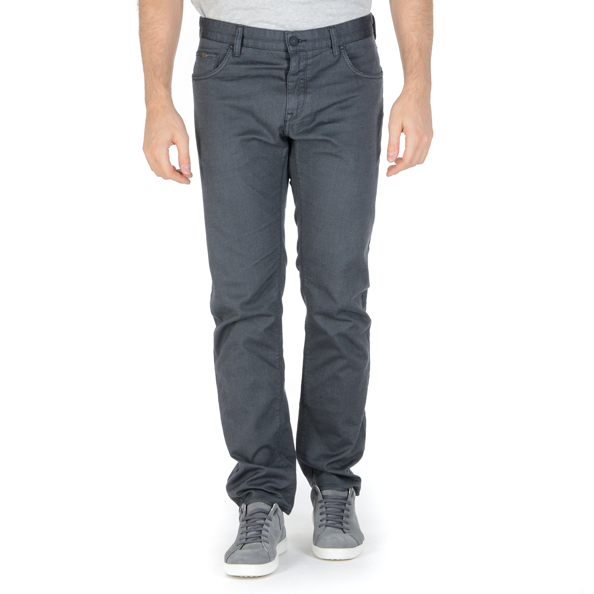 Jeans da uomo Hugo Boss grigio scuro MAINE