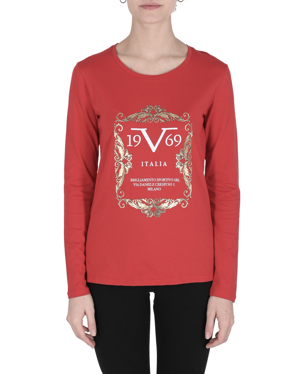 19V69 Italia T-Shirt Donna ANGELICA ROSSA
