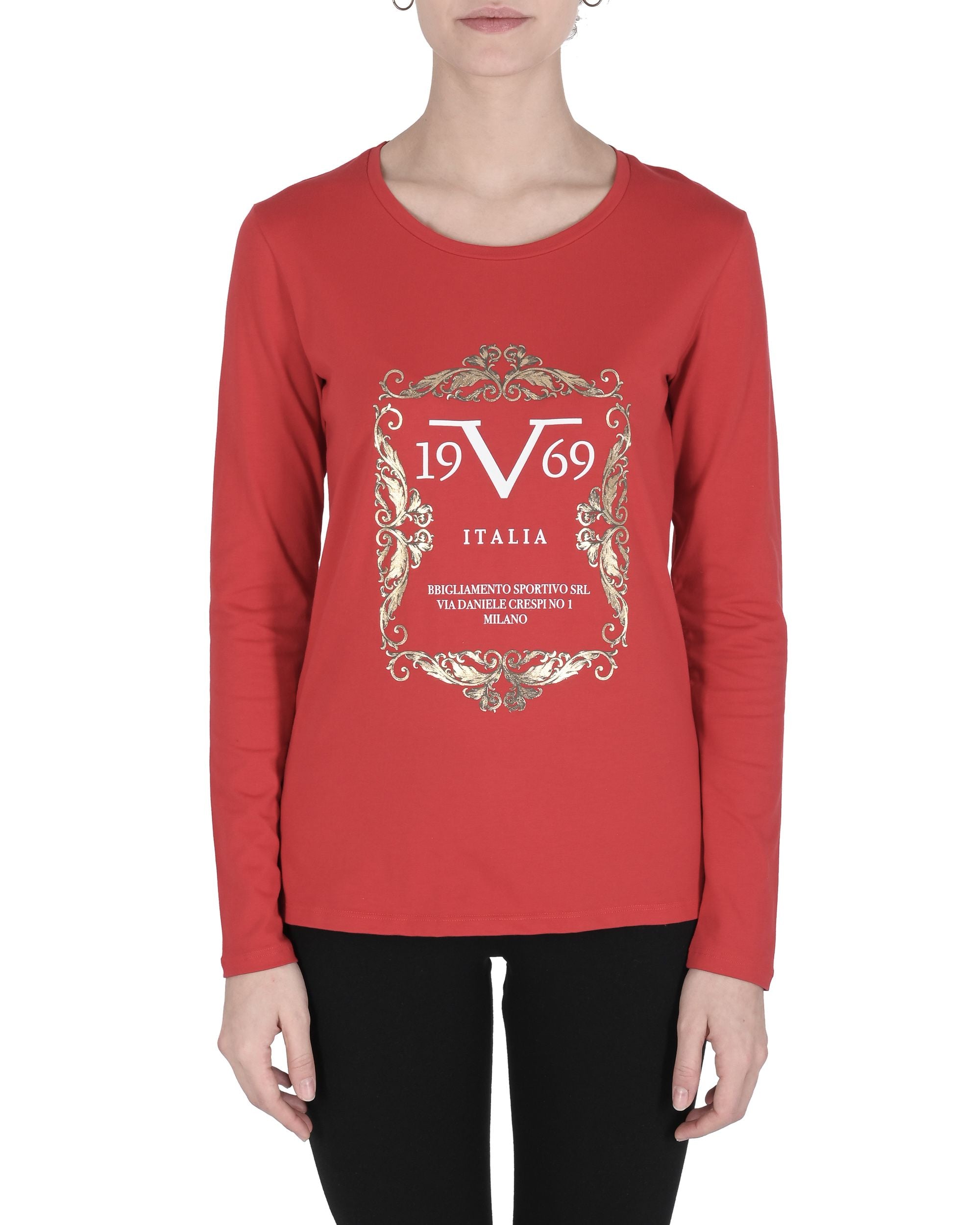 19V69 Italia T-Shirt Donna ANGELICA ROSSA