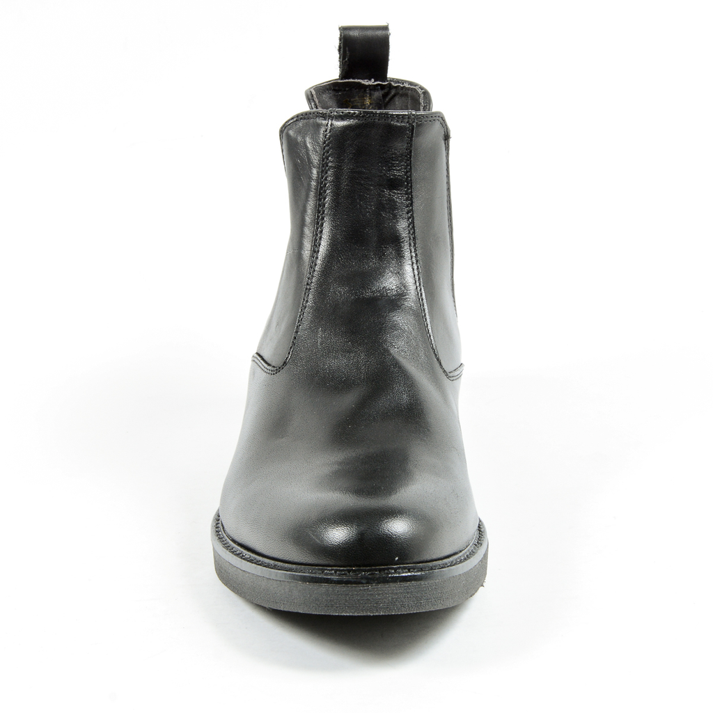 V 1969 Italia Stivaletto Uomo Nero HIERRO