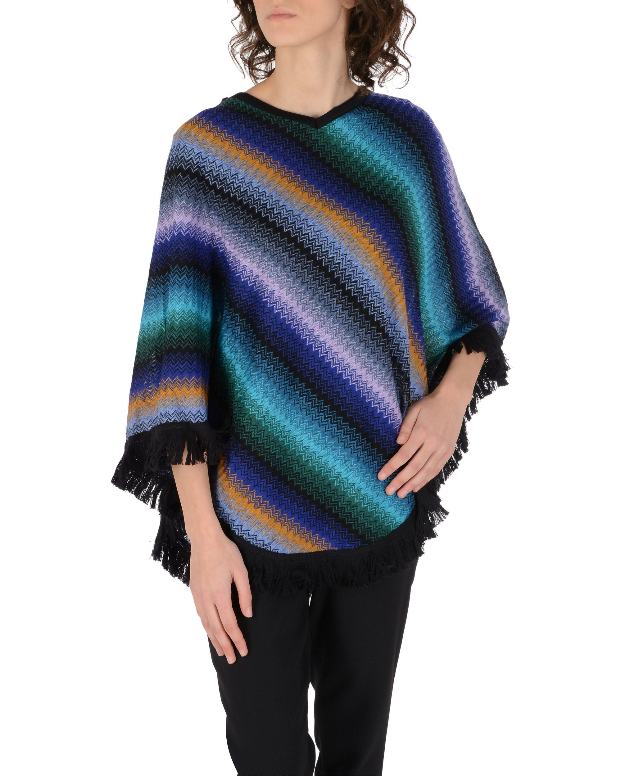 Missoni Donna Poncho Multicolore PO1QWOD68010001