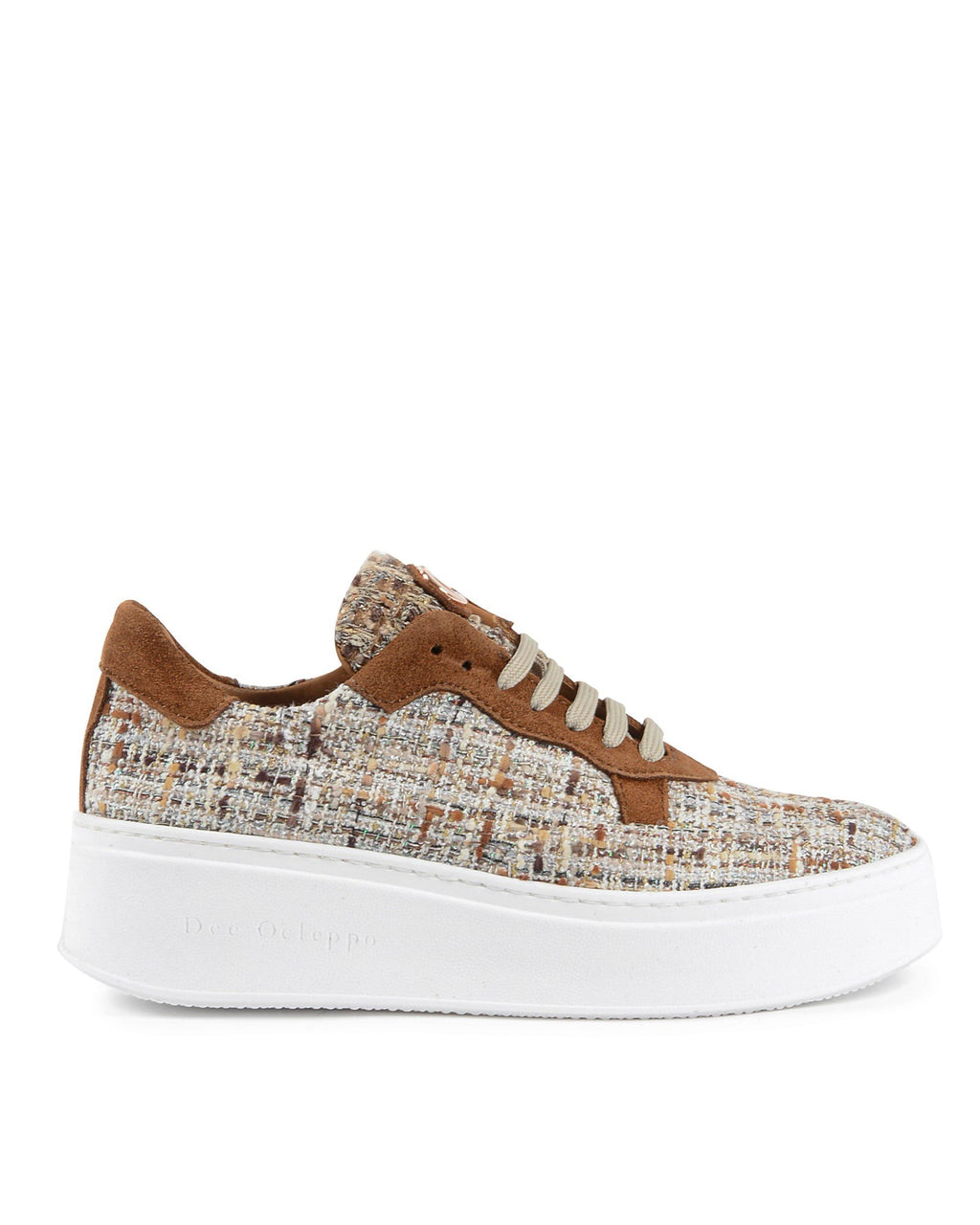Sneaker Challenging Boucle - Marrone