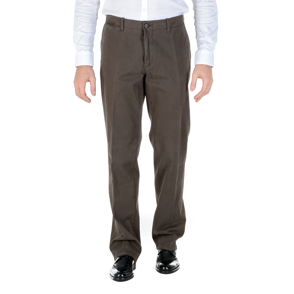 Corneliani Pantaloni Uomo Marrone