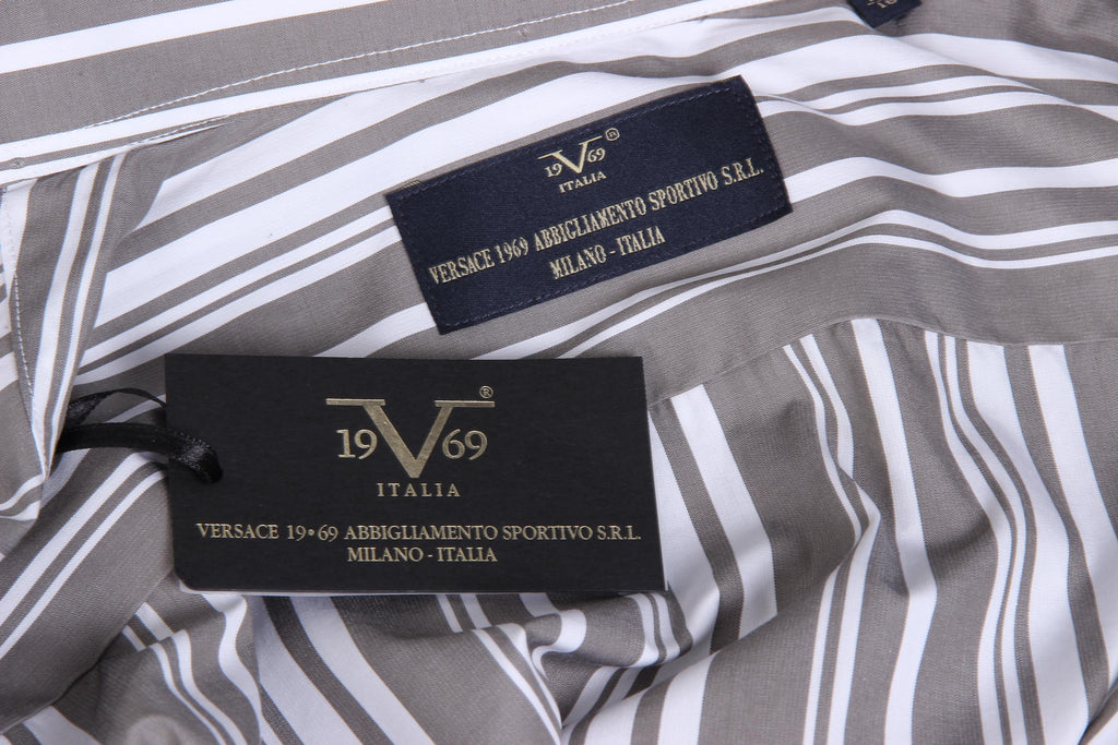 V 1969 Italia Camicia Uomo Modern Classic Fit 377 ART. 414