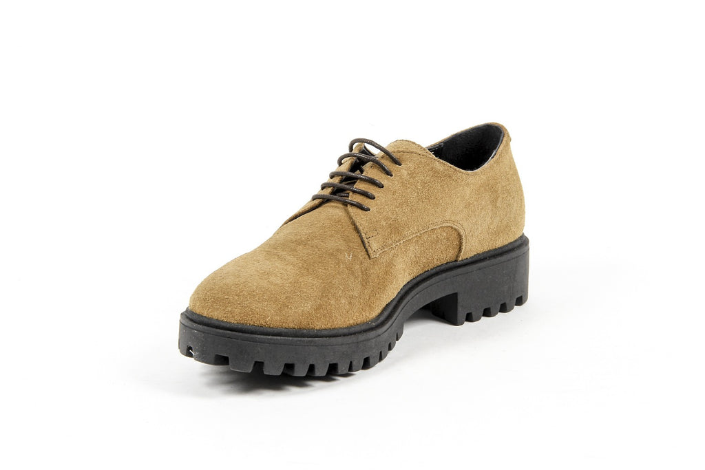 Scarpa stringata da donna V 1969 Italia C01 CAMOSCIO CUOIO