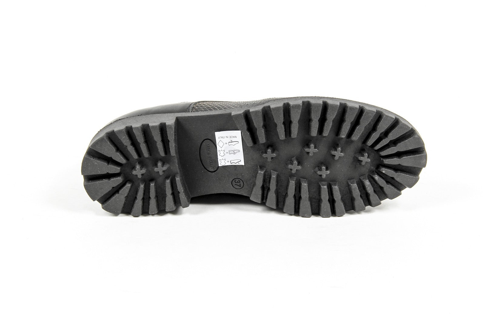 Scarpa stringata da donna V 1969 Italia C01 VITELLO NERO