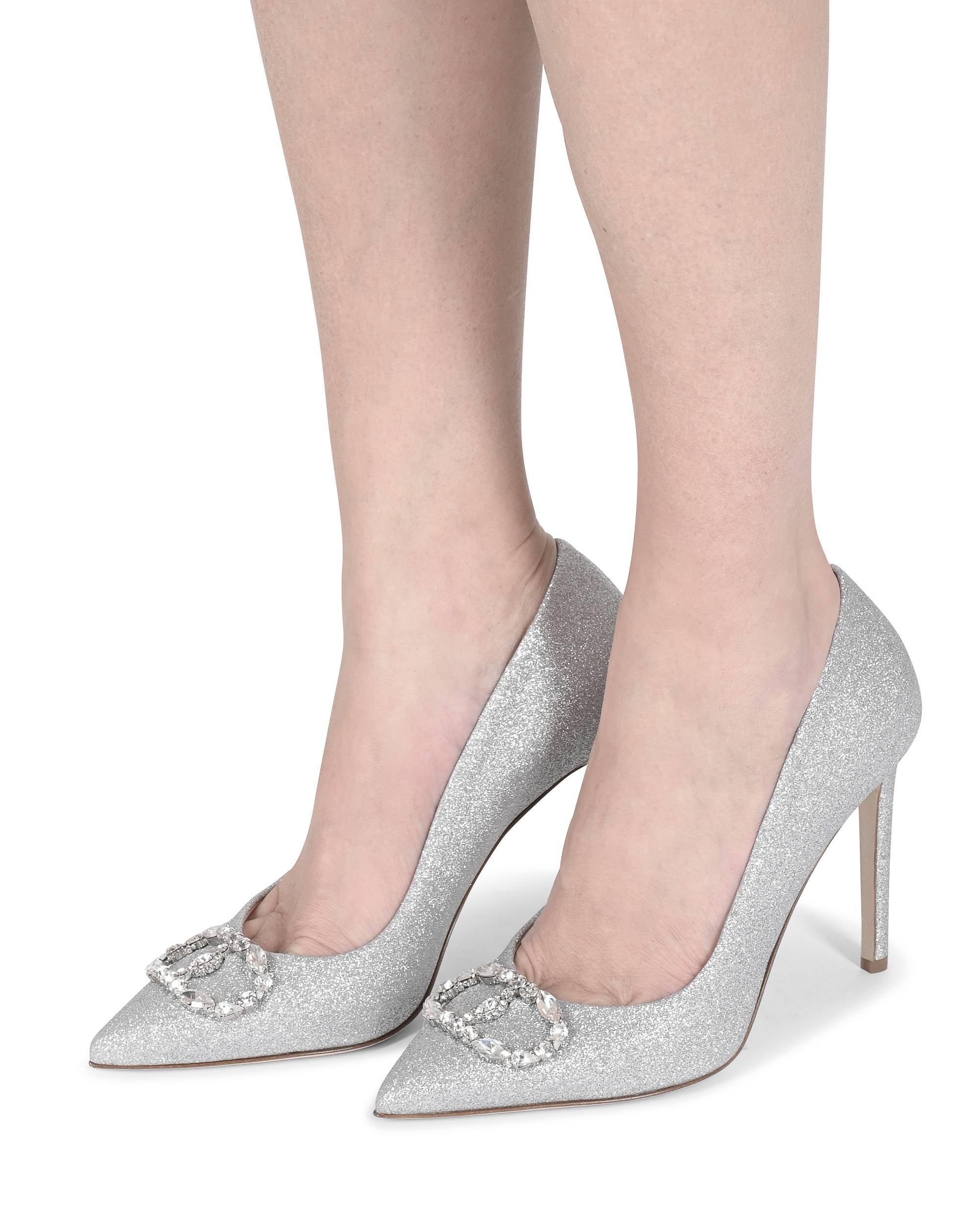 Cindarella Pump - Argento brillante 