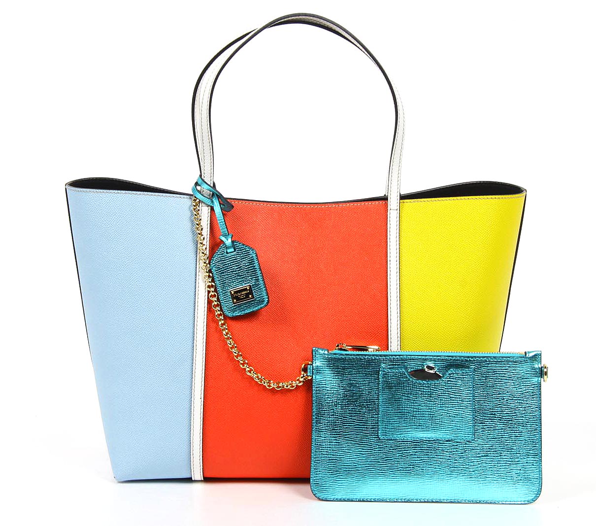 Borsa shopping Dolce & Gabbana Dauphine Esacolor BB6020 AP355 87768