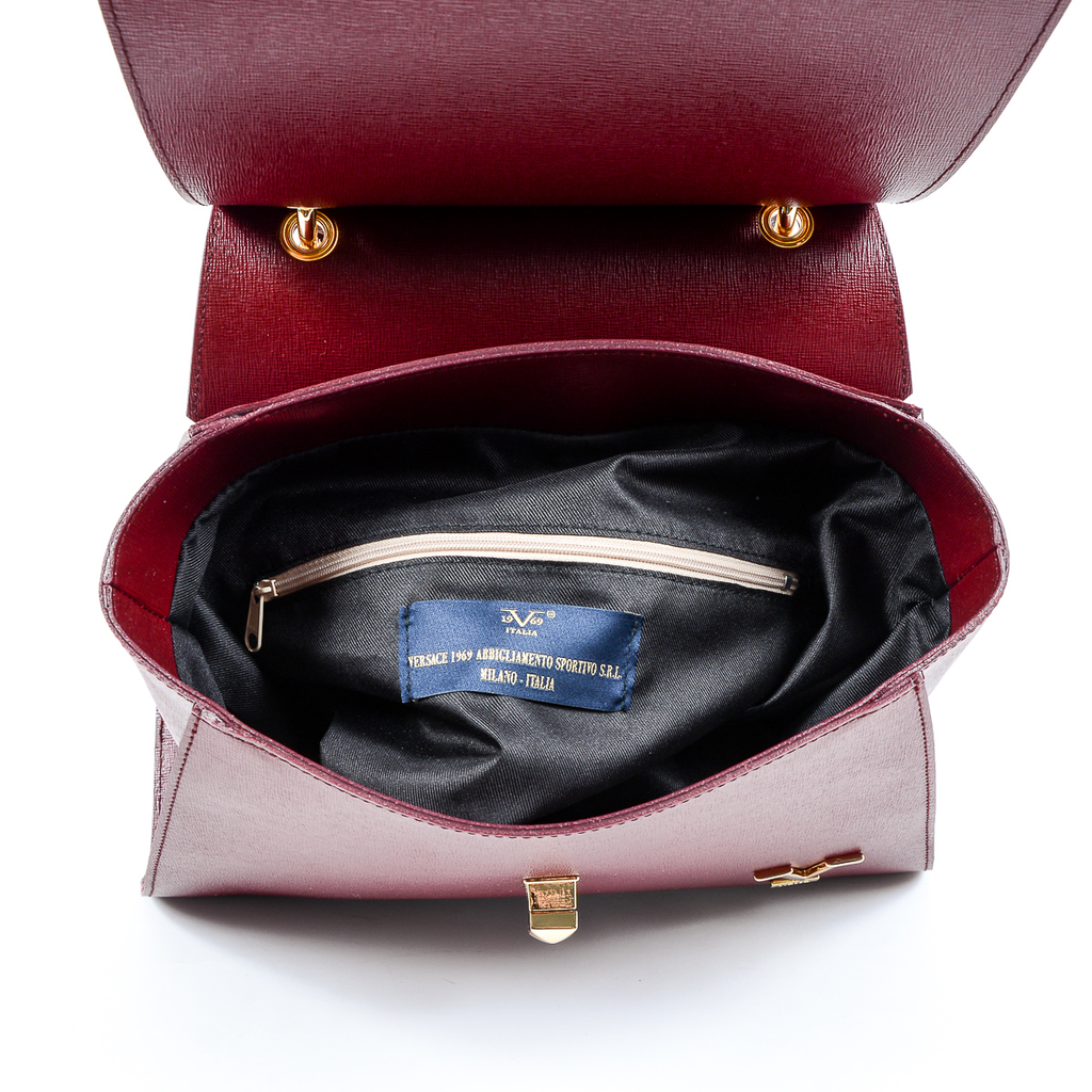 V 1969 Italia Borsa da donna Bordeaux FENIX