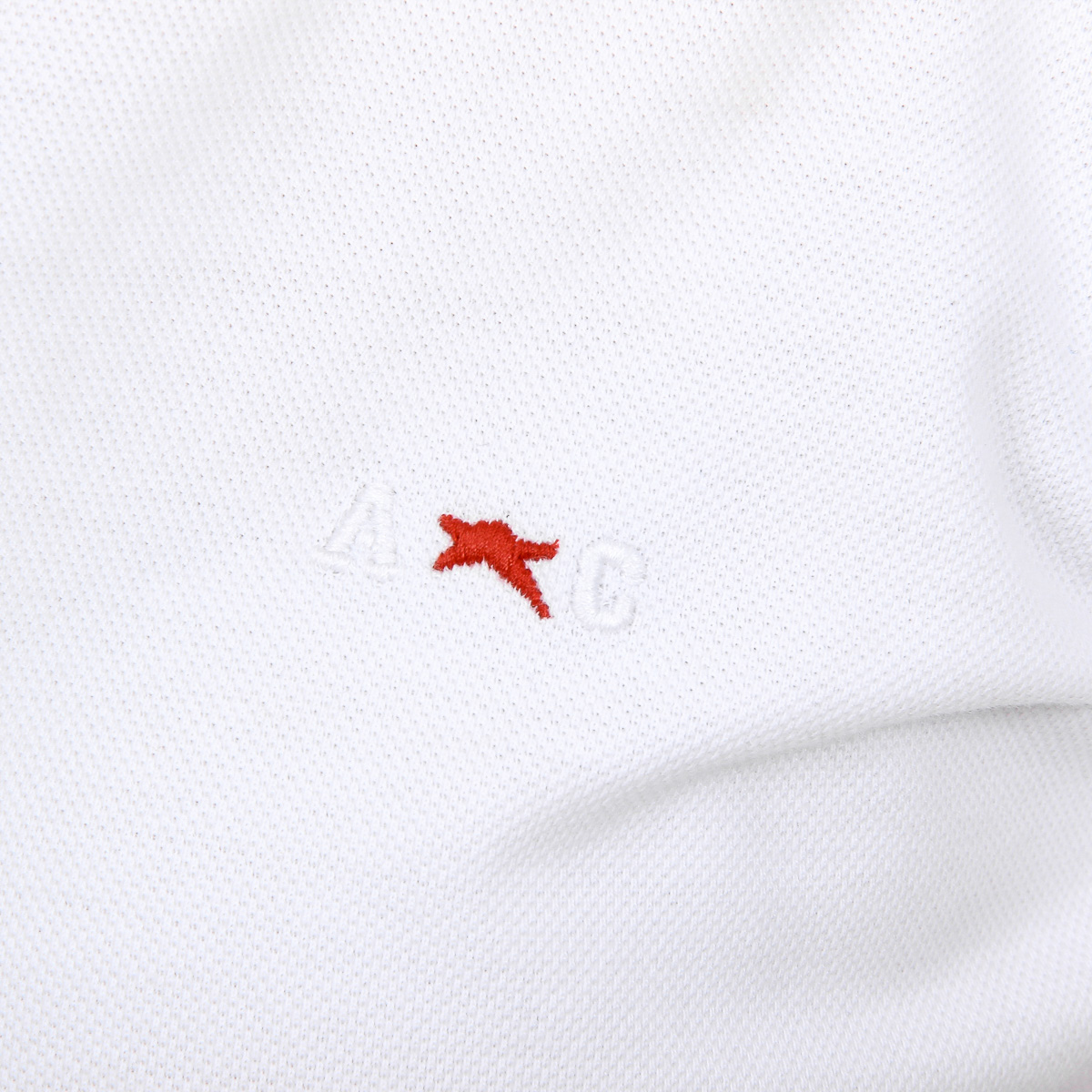 Andrew Charles Polo da donna a maniche corte bianca NIA