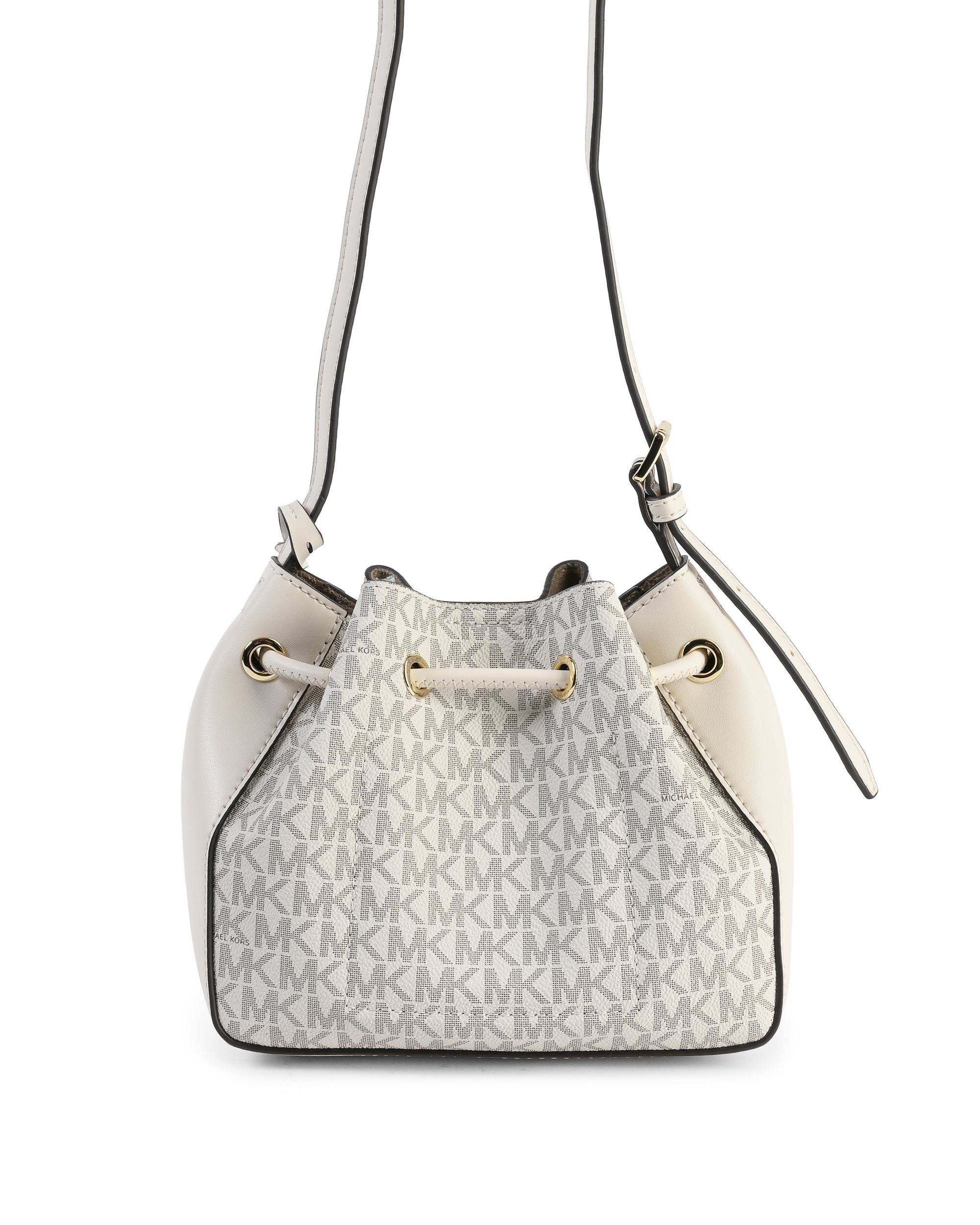 Borsa a tracolla piccola Michael Kors Bucket 35F2G8PM1B LT CREAM MULTI