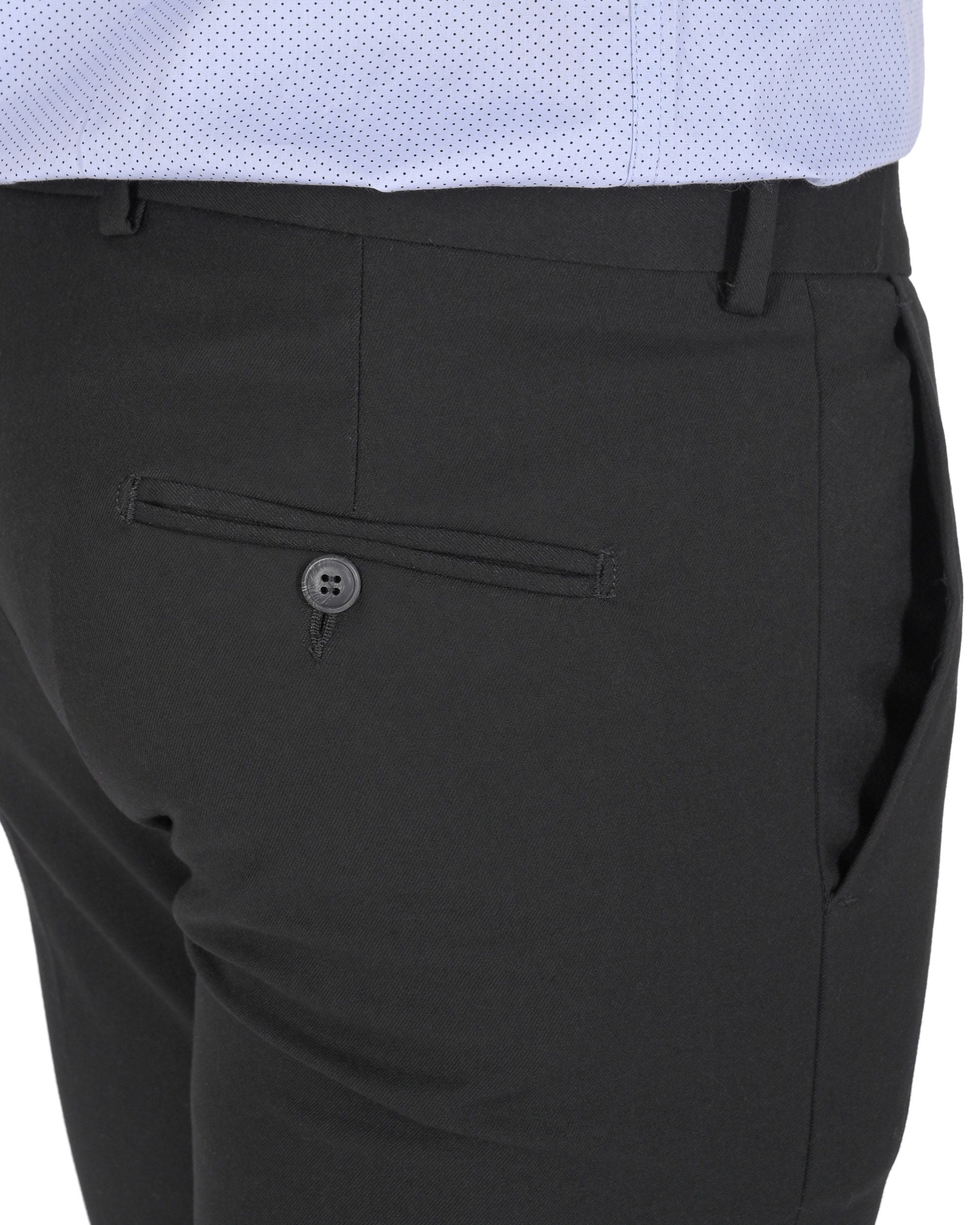 19V69 Italia Pantaloni da uomo ZAC NERO