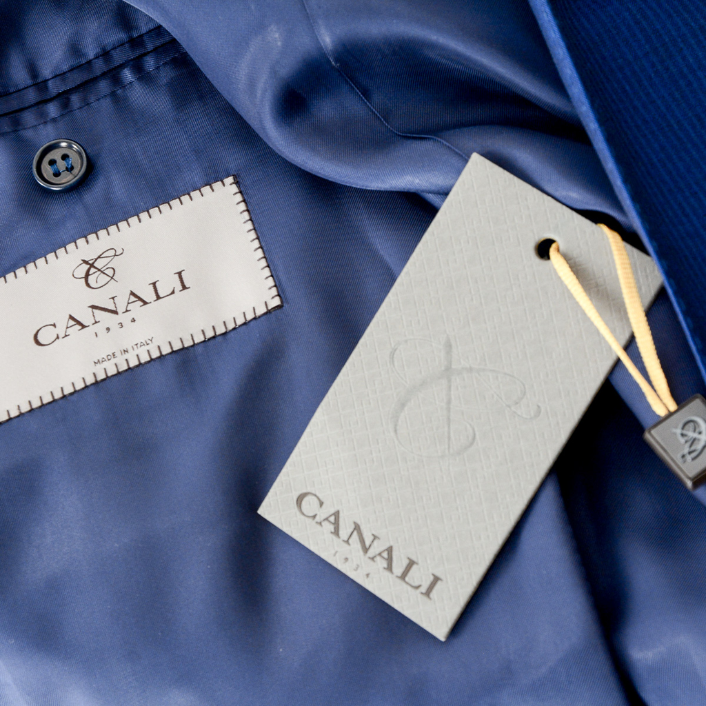 Abito da uomo Canali maniche lunghe blu