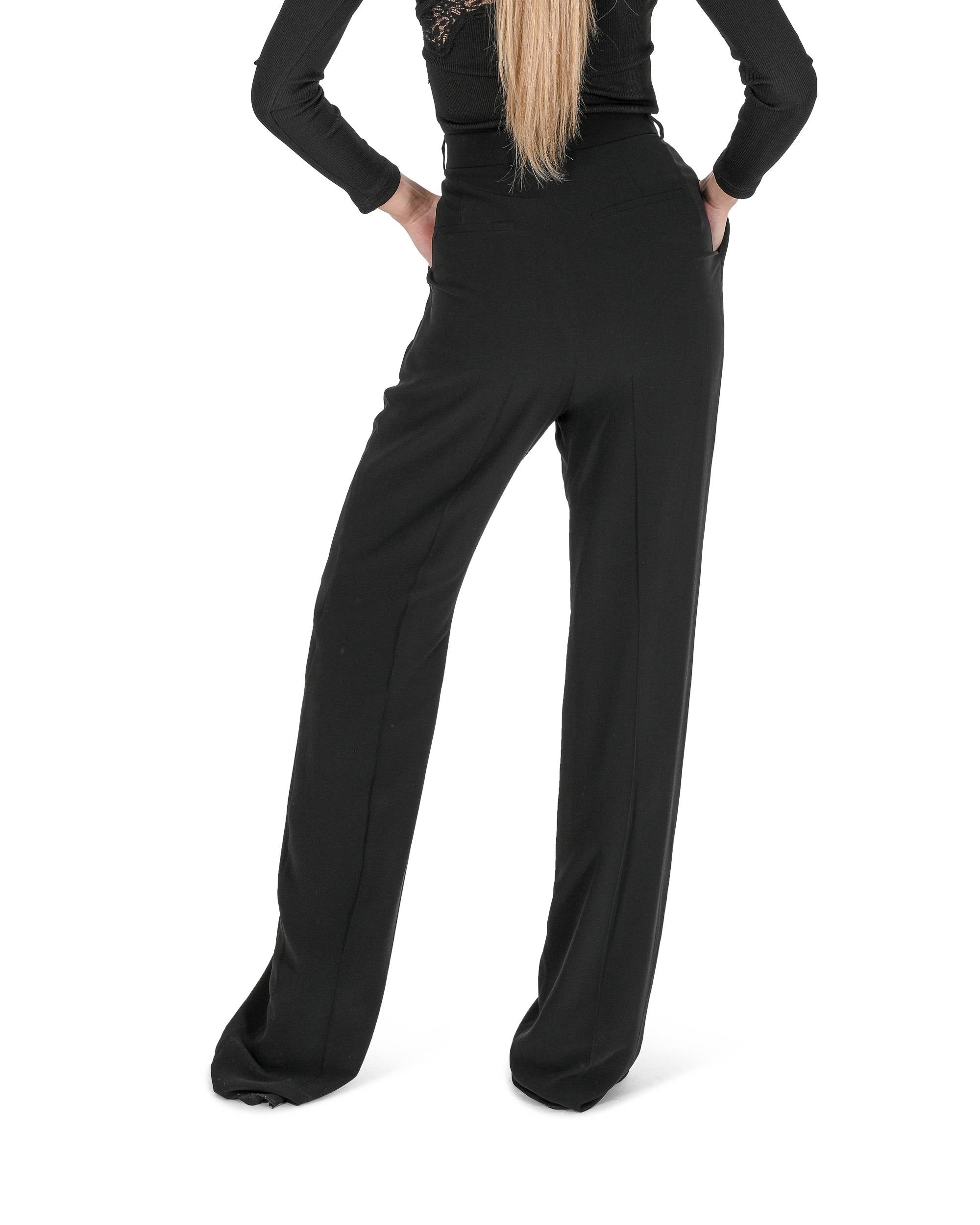 Pantaloni da donna Saint Laurent 806809Y7I21 1000 801