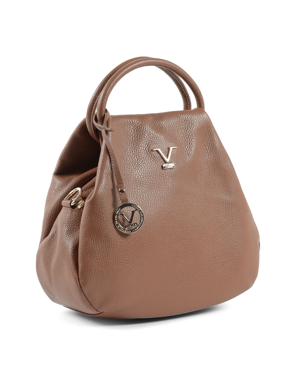 Borsa a mano da donna V Italia Marrone V10312 52 DOLLARO CUOIO