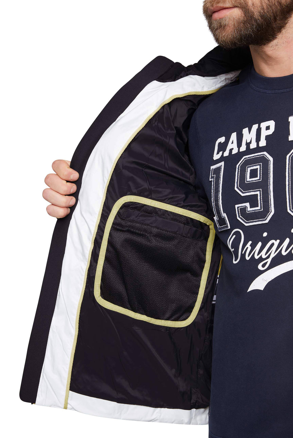 Giacca da uomo Camp David con cappuccio