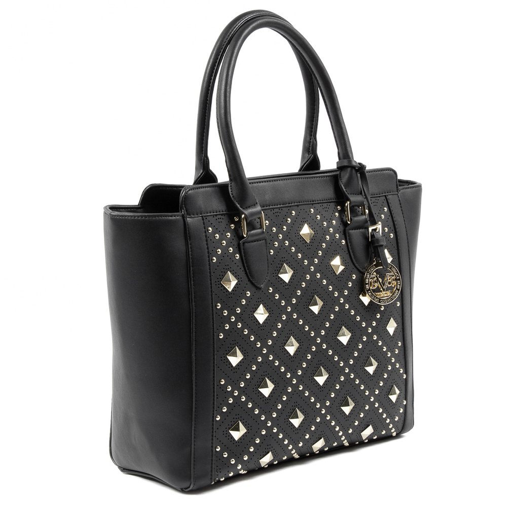 V 1969 Italia Borsa da donna nera ROBERTA