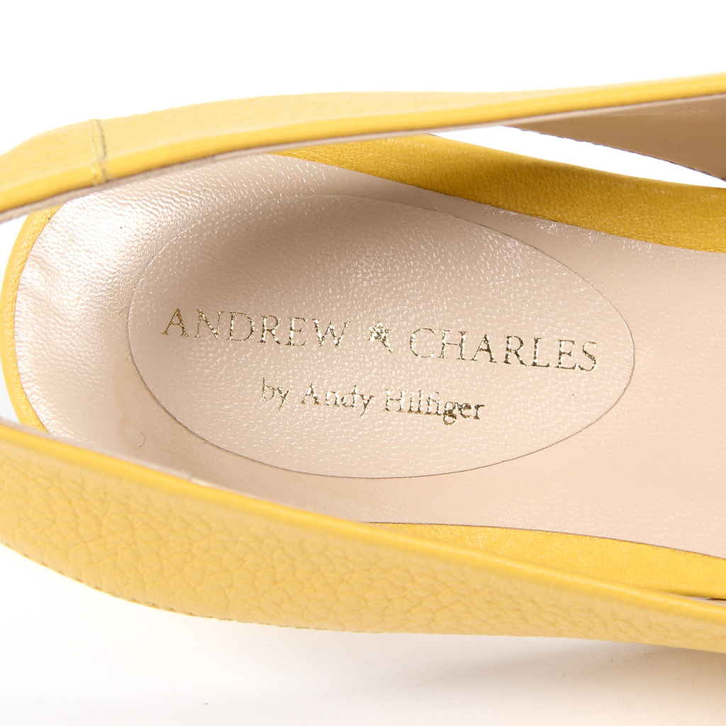 Andrew Charles By Andy Hilfiger Ballerina da donna gialla MADISON