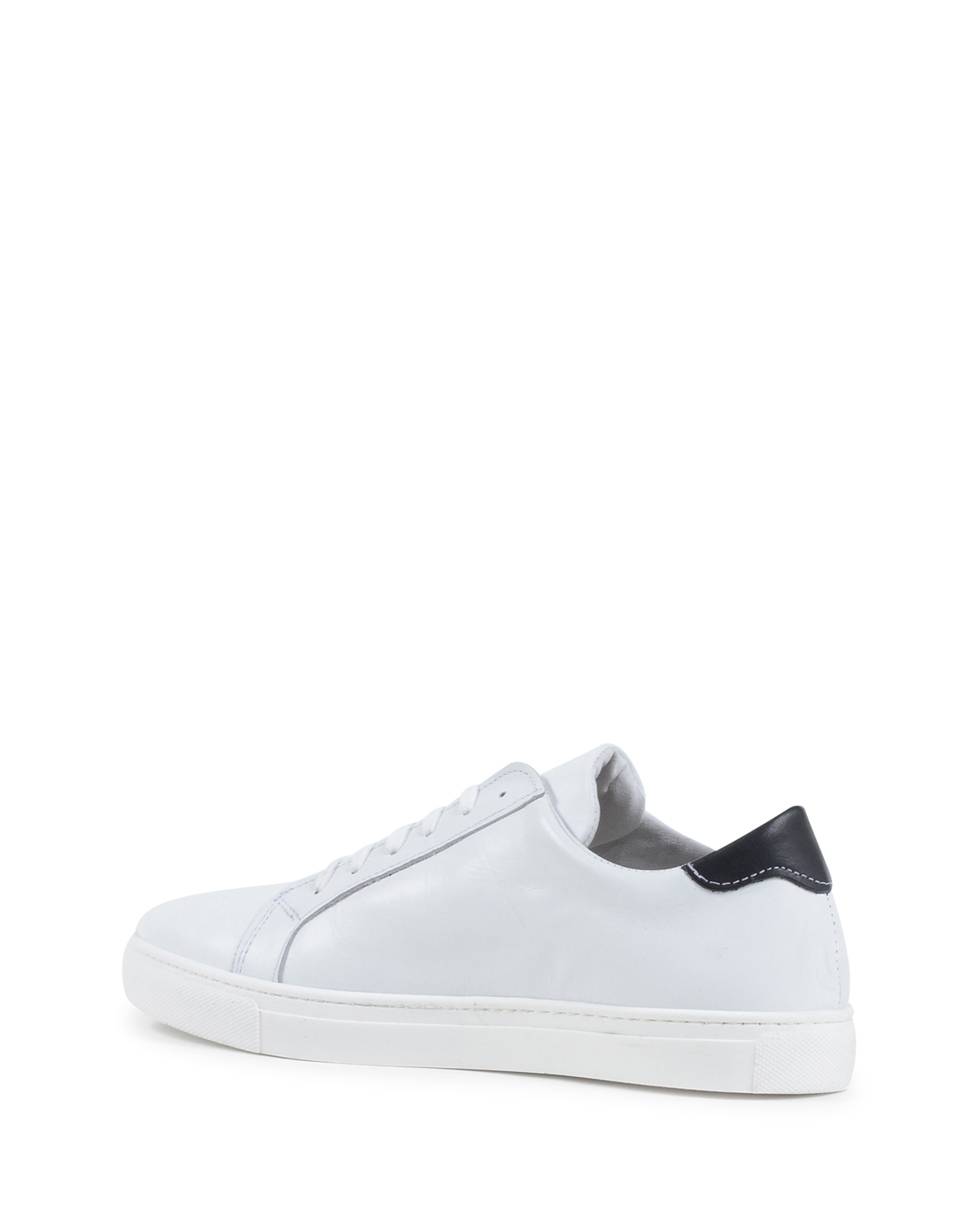 Sneaker Uomo 19V69 Italia Bianco Blu 035 VITELLO BIANCO BLU